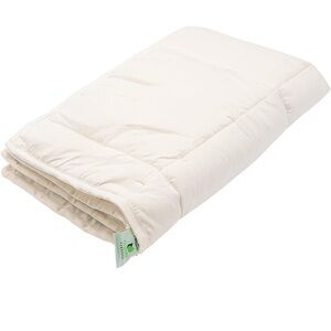 Wool and organic cotton crib duvet/mattress pad
